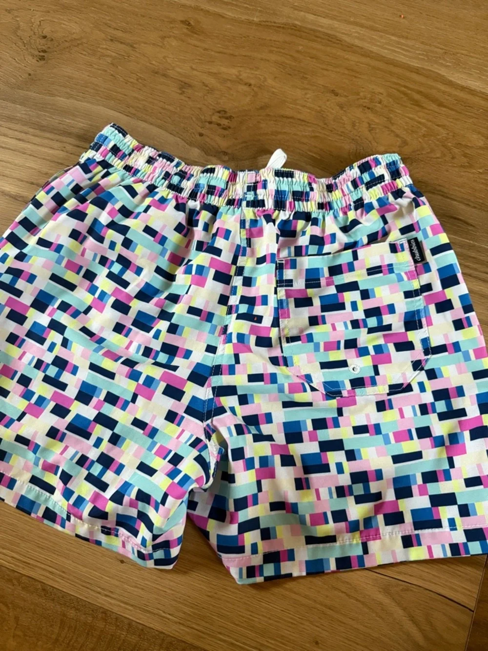 chubbies Multi-Color Geometric Block Swim Trunks - Picture 2 of 3